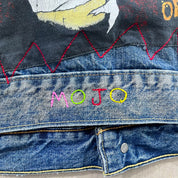 F- HOM Metallica Levi's Reworked Custom Denim Vest