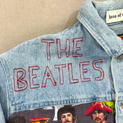 F- HOM Beatles Calvin Klein Reworked Custom Denim Jackets