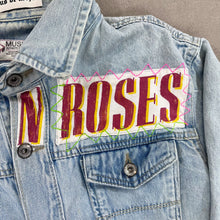 Load image into Gallery viewer, F- HOM Guns &amp; Roses Reworked Custom Denim Jackets
