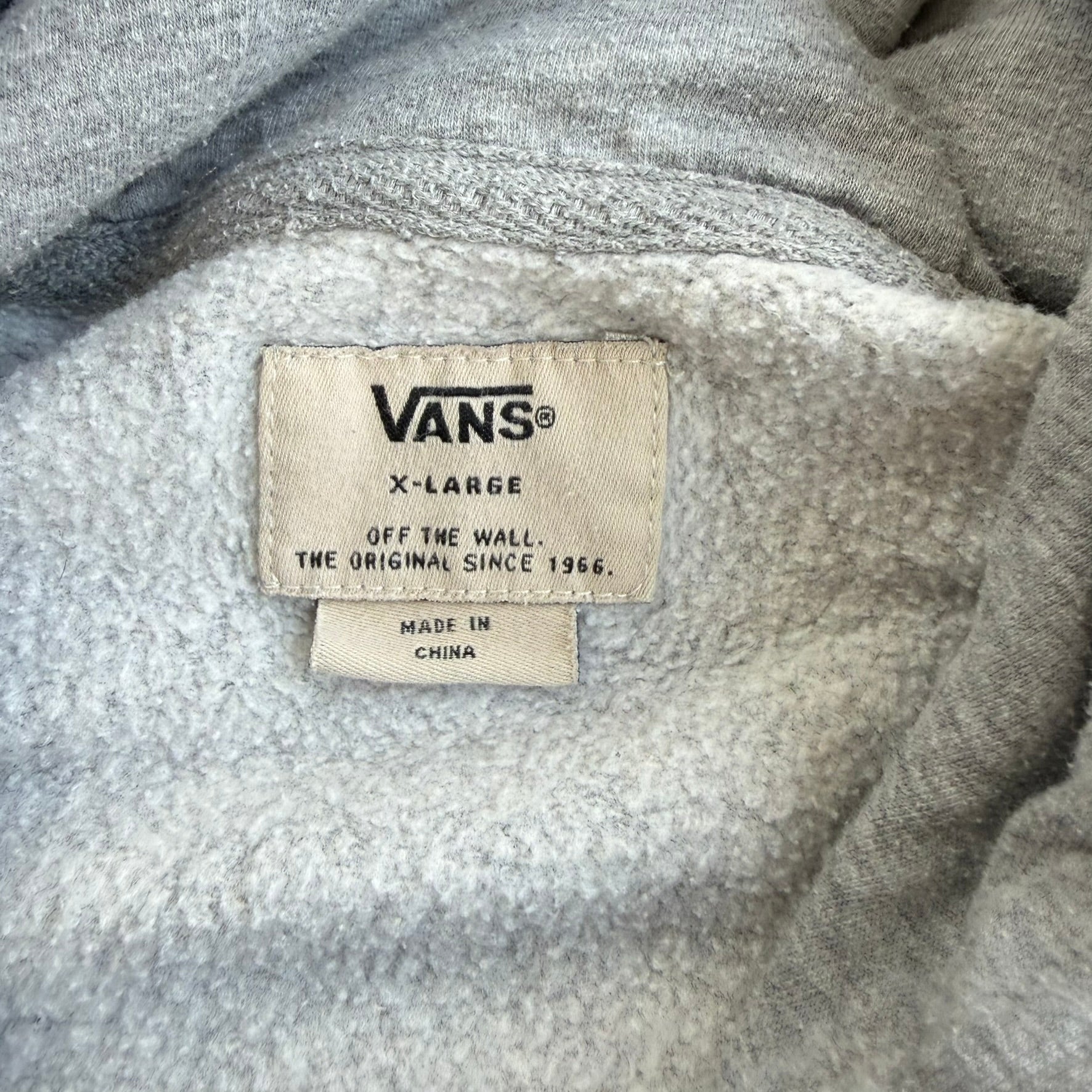 J- Vans Authentic Off The Wall Graphic Logo Hoodie - XL