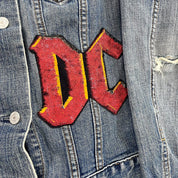 F- HOM AC/DC GAP Reworked Custom Denim Jackets