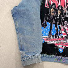 Load image into Gallery viewer, F- HOM Kiss 96-97 Tour Reworked Custom Denim Jackets
