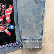F- HOM Kiss 96-97 Tour Reworked Custom Denim Jackets