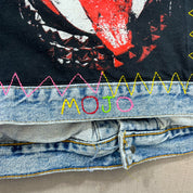 F- HOM Kiss Gene Simmons Reworked Custom Denim Jackets