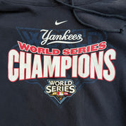 J- Vintage '09 Nike New York Yankees MLB World Series Champions Graphic Hoodie - XL