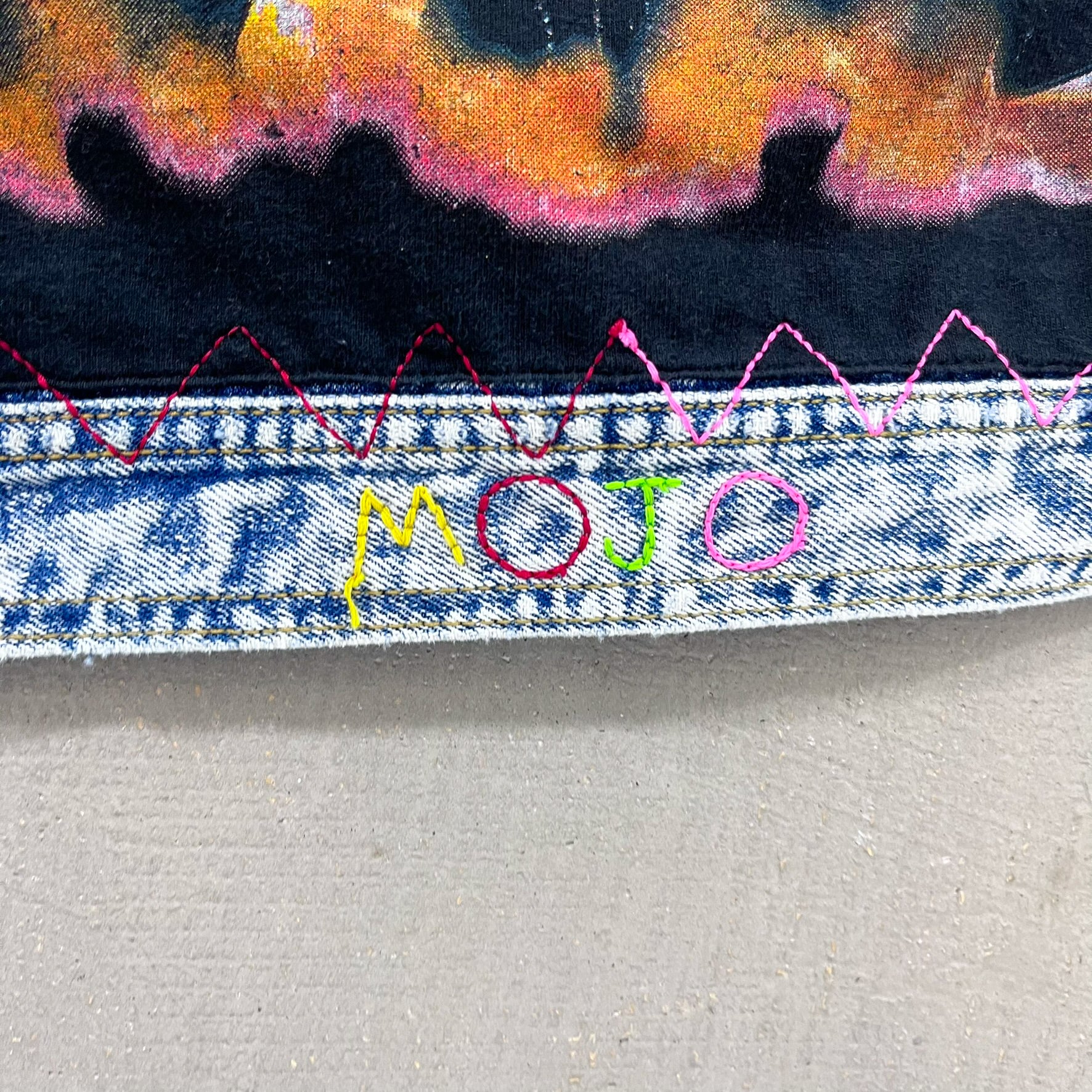 F- HOM Kiss Jordache Reworked Custom Denim Jackets