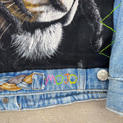 F- HOM Bob Marley Reworked Custom Denim Jackets