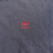 J- Vintage 90s Adidas Embroidered Logo Crewneck - L