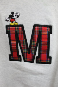 Z- Vintage 90s Disney Mickey Mouse Embroidered Bomber Jacket