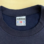J- Vintage 90s Adidas Embroidered Logo Crewneck - L