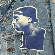 F- HOM Tupac Trust Nobody Reworked Custom Denim Jackets