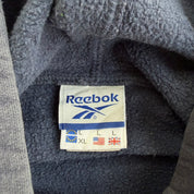 J- Vintage Reebok Genuine Athletic Logo Hoodie - L