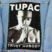 F- HOM Tupac Trust Nobody Reworked Custom Denim Jackets