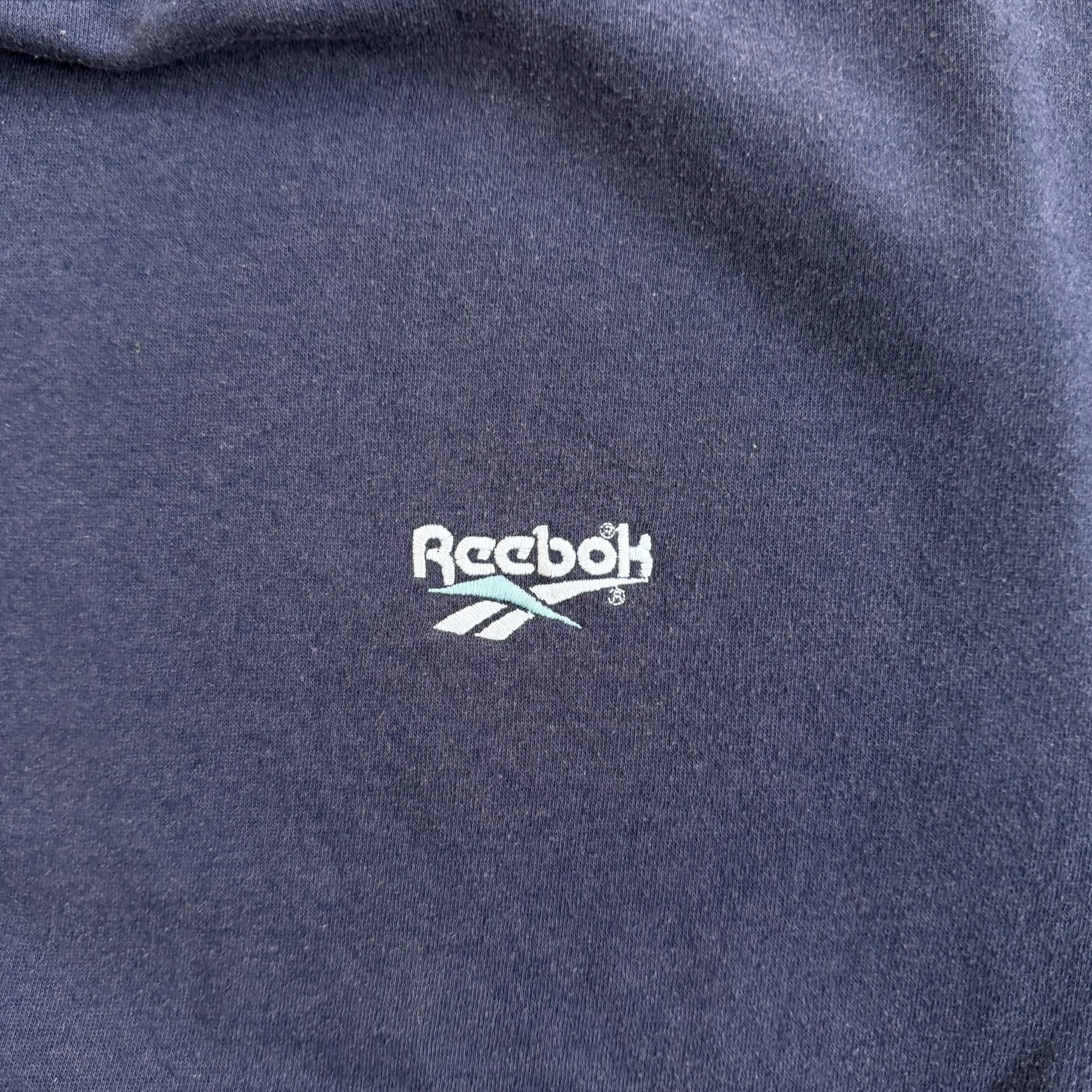J- Vintage Reebok Essentials Embroidered Logo Crewneck - XL