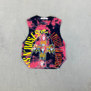 F- HOM Guns & Roses Appetite Reworked Dbl Stitch Crop Top