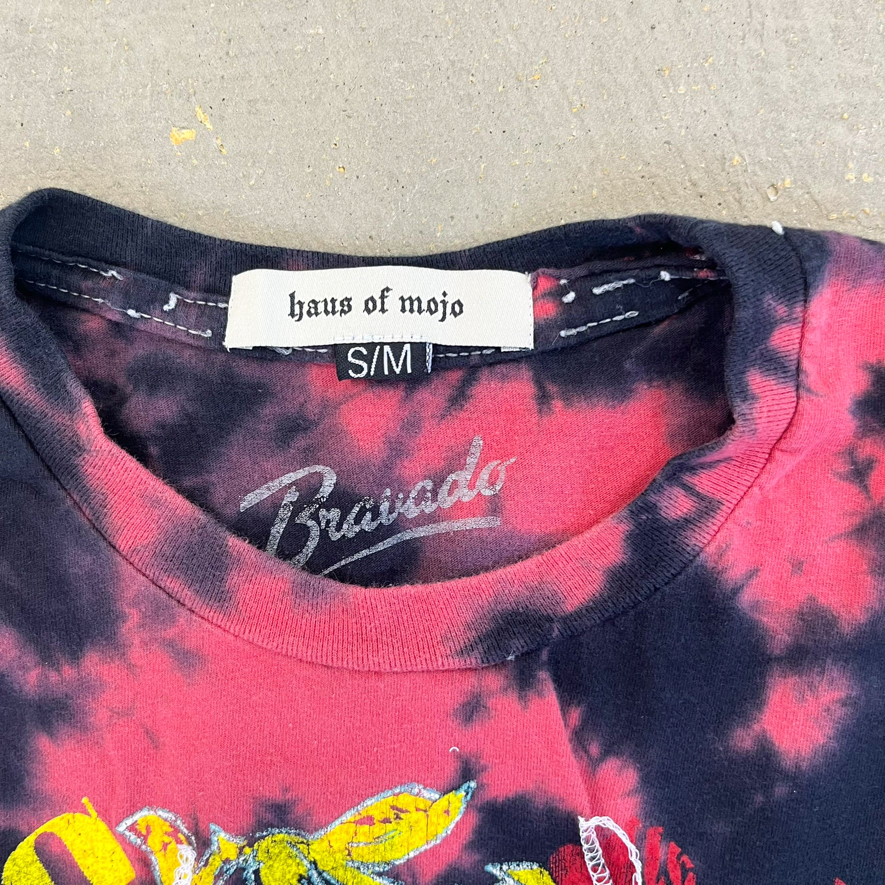 F- HOM Guns & Roses Appetite Reworked Dbl Stitch Crop Top
