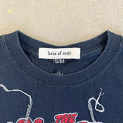 F- HOM Rolling Stones Logo Reworked Dbl Stitch Crop Top