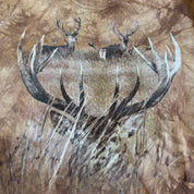 J- Vintage '04 The Mountain Deers Graphic Orange Acid Wash Tee - L