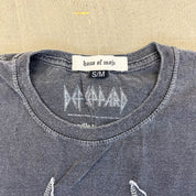 F- HOM Def Leppard Reworked Dbl Stitch Crop Top