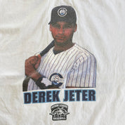 J- Vintage '01 New York Yankees Derek Jeter MLB Pro Player Minor League Graphic Tee - M