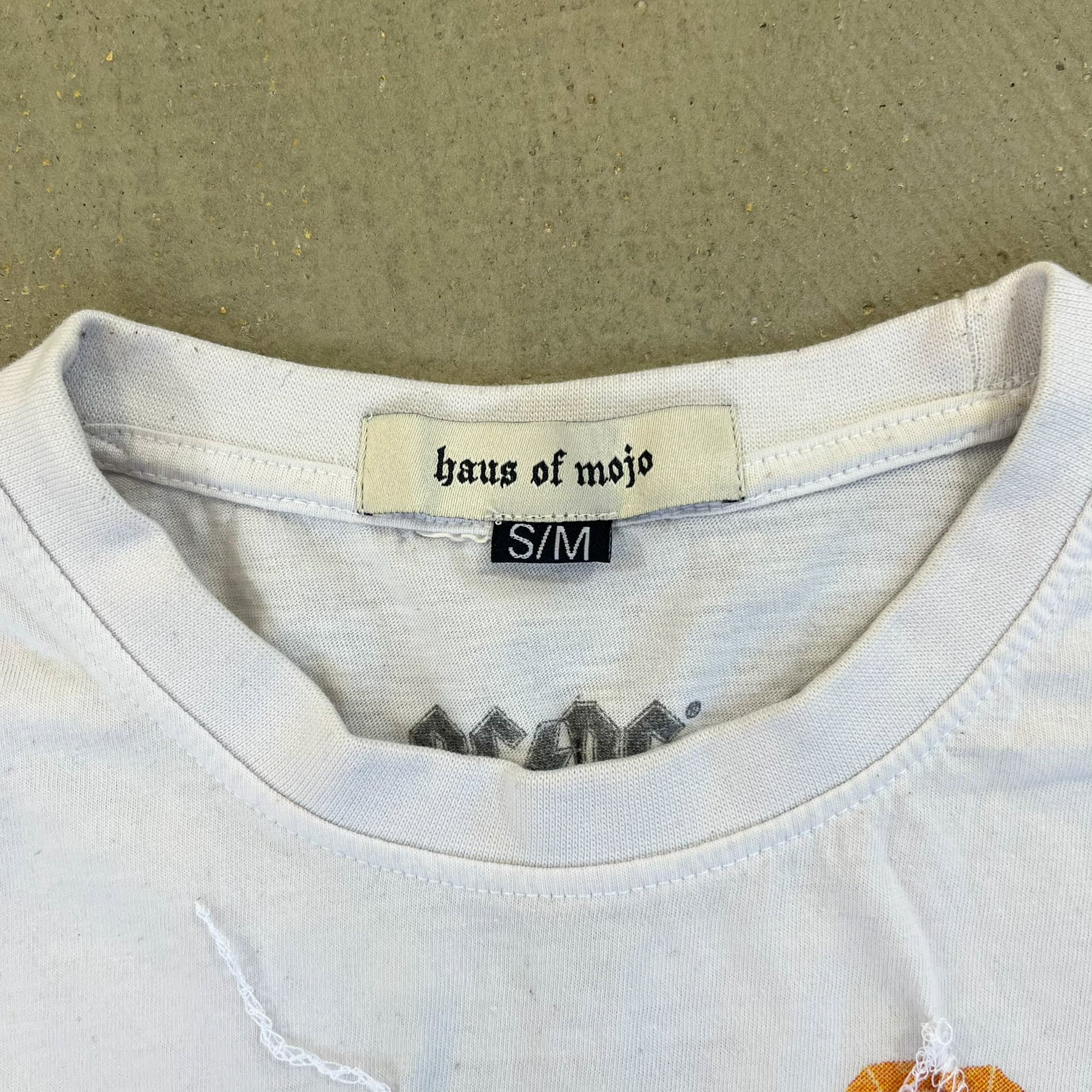 F- HOM AC/DC Heat Seeker Reworked Dbl Stitch Crop Top