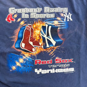 J- Vintage '05 MLB Boston Red Sox Vs New York Yankees Greatest Rivalry In Sports Graphic Tee - XL