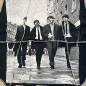F- HOM The Beatles Picture Reworked Dbl Stitch Crop Top
