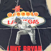 F- HOM Luke Bryan Reworked Dbl Stitch Crop Top