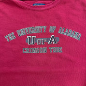 J- Vintage Jansport University Of Alabama Crimson Tide Text Crewneck - XL