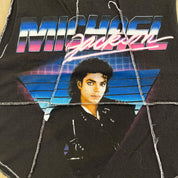 F- HOM Michael Jackson Reworked Dbl Stitch Crop Top