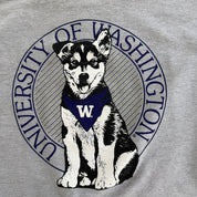 J- University Of Washington Huskies Mascot Graphic Crewneck - 2XL