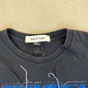 F- HOM Michael Jackson Reworked Dbl Stitch Crop Top