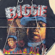 F- HOM Biggie Smalls Reworked Dbl Stitch Crop Top