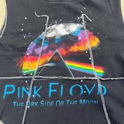 F- HOM Pink Floyd Reworked Dbl Stitch Crop Top