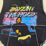 F- HOM Ice Cube Reworked Dbl Stitch Crop Top