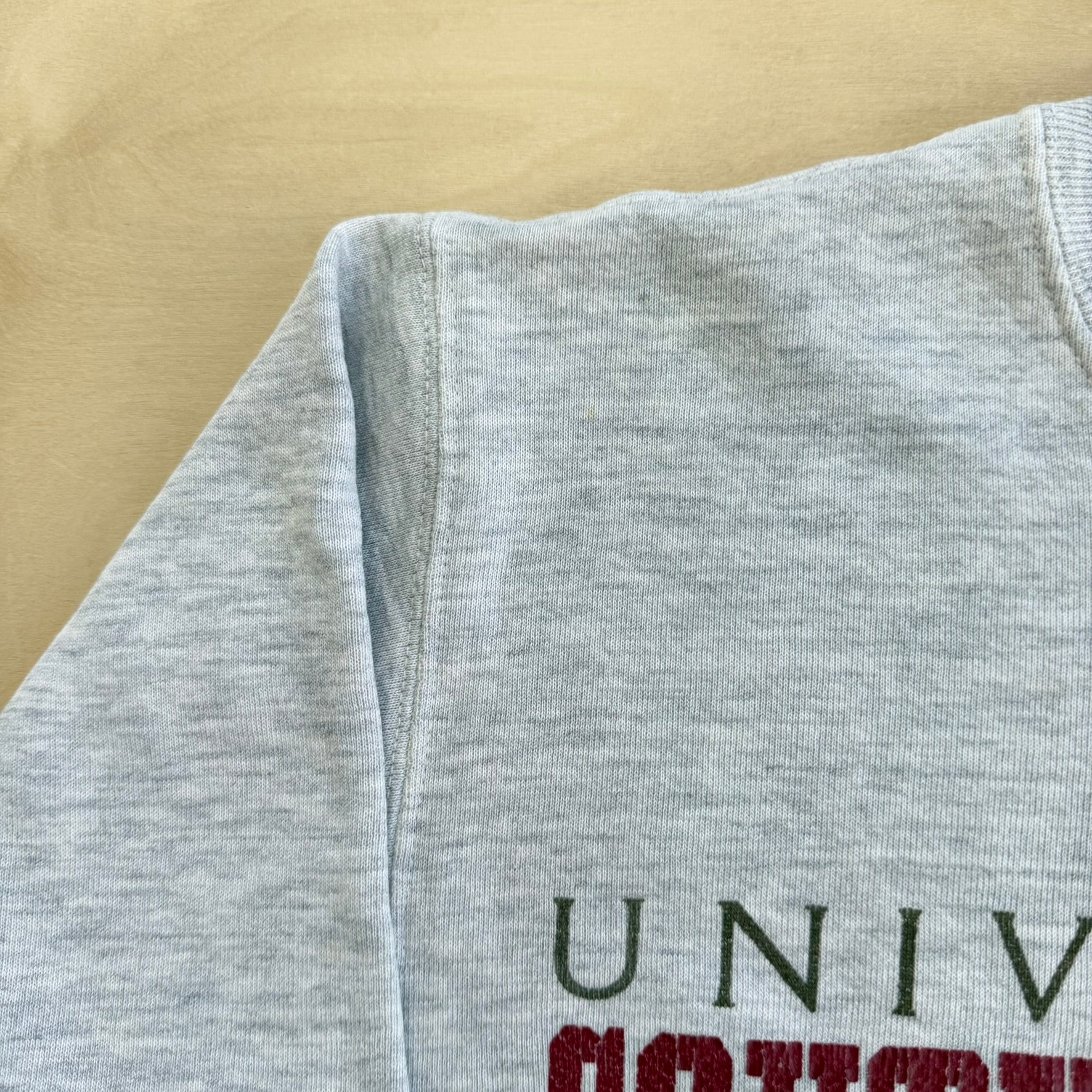 J- Vintage University Of Southern Cal Text & Embroidered Crest Crewneck - L