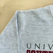 J- Vintage University Of Southern Cal Text & Embroidered Crest Crewneck - L