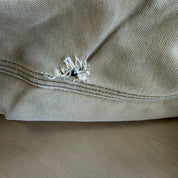 J- Vintage Carhartt Zip Up Collared Beige Workwear Jacket - XL