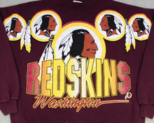 Load image into Gallery viewer, D- Vintage 1995 Washington Commanders NFL Text &amp; Logo Crewneck
