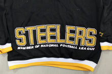 Load image into Gallery viewer, D- Vintage Pittsburgh Steelers NFL Starter Polo-Style Crewneck
