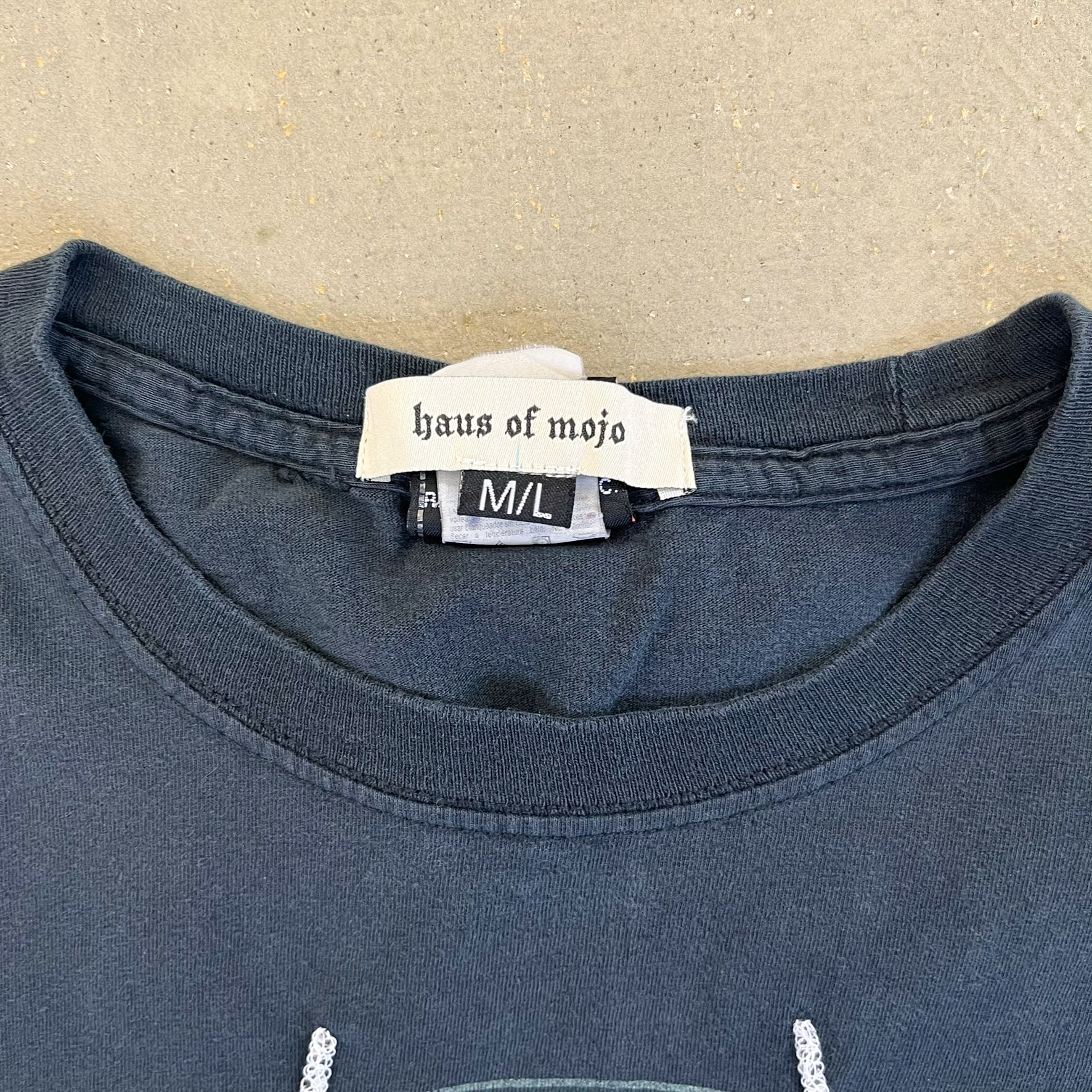 F- HOM Harley Davidson Gladstone Reworked Dbl Stitch Crop Top