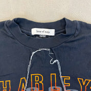 F- HOM Harley Davidson Wisconsin Reworked Dbl Stitch Crop Top