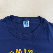 J- Vintage University Of Michigan Russell Athletic Made In USA Tee - L