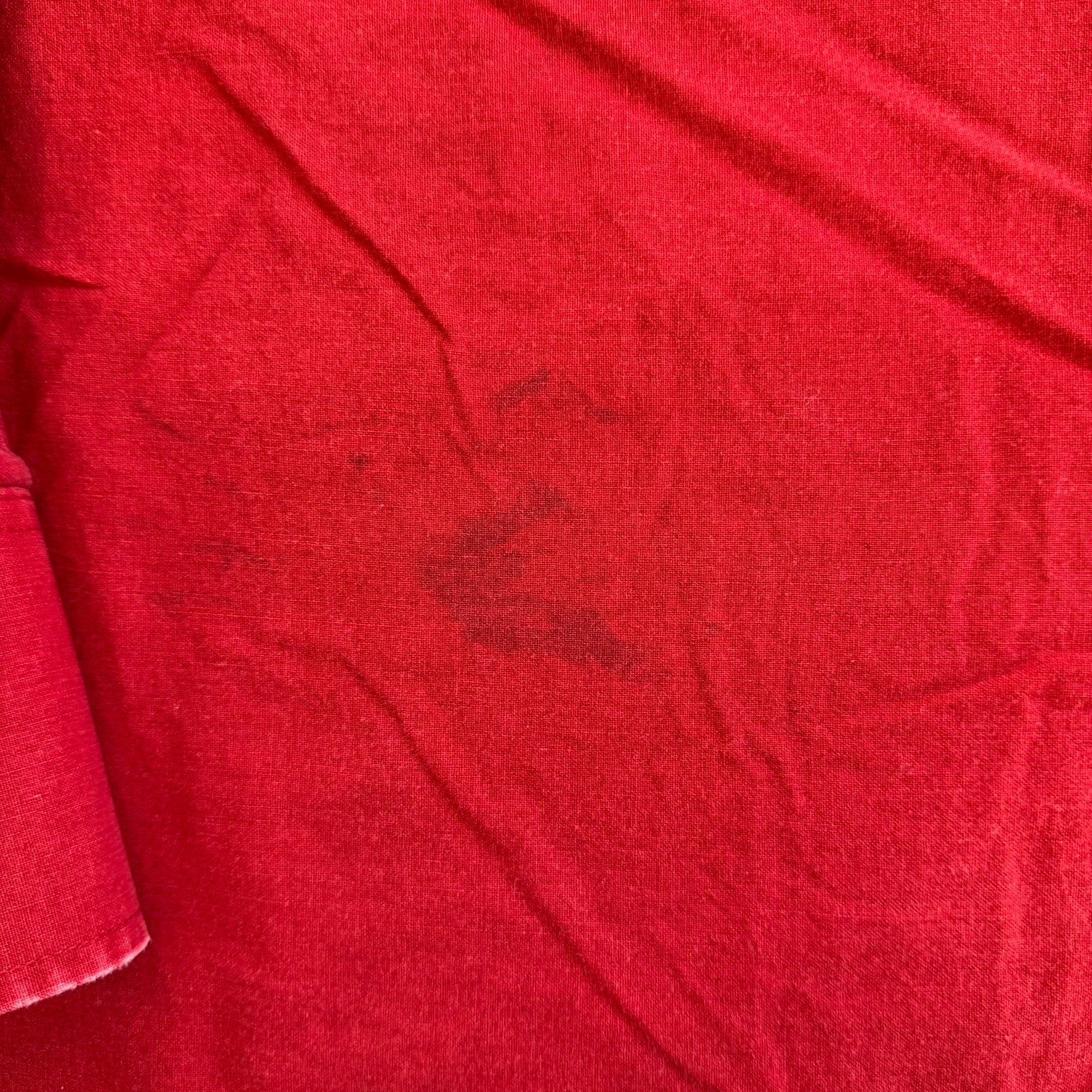 J- Vintage Wrangler Western Graphic Red Snap Button Down Shirt - L