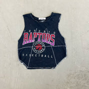 F- HOM Toronto Raptors Reworked Dbl Stitch Crop Top
