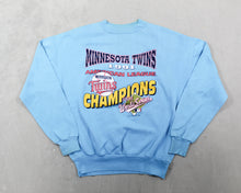 Load image into Gallery viewer, D- Vintage 1991 Minnesota Twins MLB World Series Champ Crewneck
