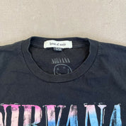 F- HOM Nirvana Smiley Face Reworked Custom Baby Tee