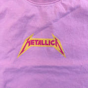 F- HOM Metallica Text Logo Reworked Custom Baby Tee