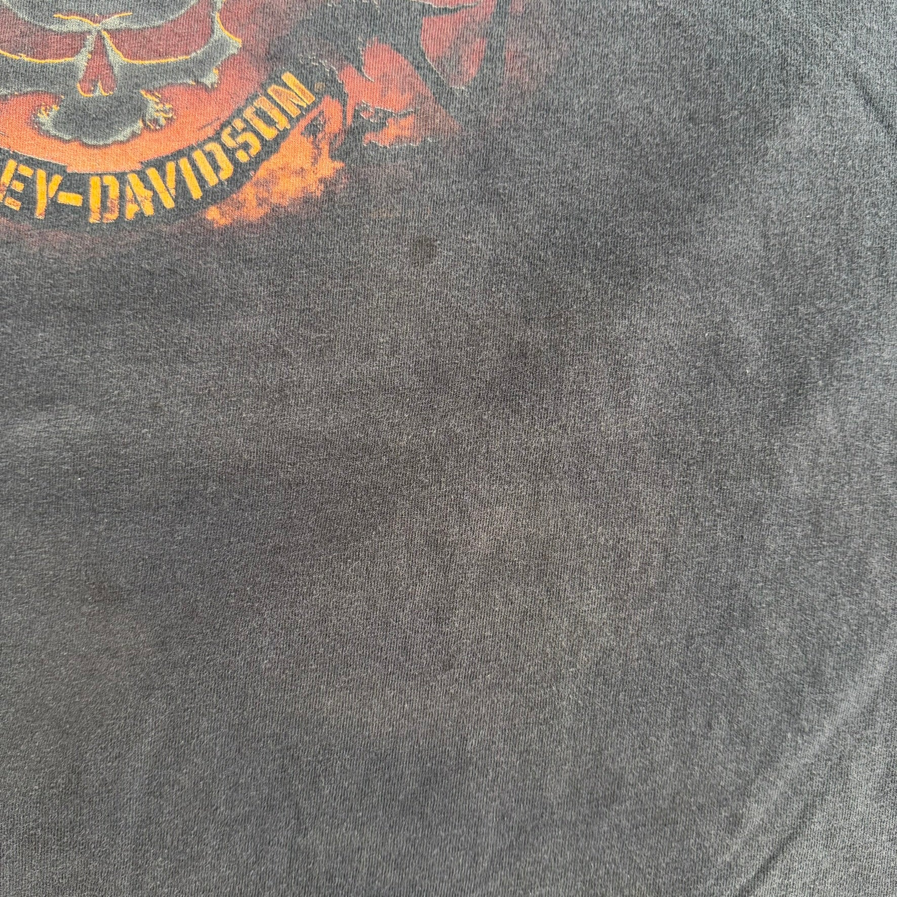 J- Vintage '05 Harley Davidson Cowboys Beaumont Texas Graphic Tee - 2XL