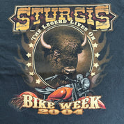 J- Vintage '04 Sturgis Bike Week Graphic Tee - XL